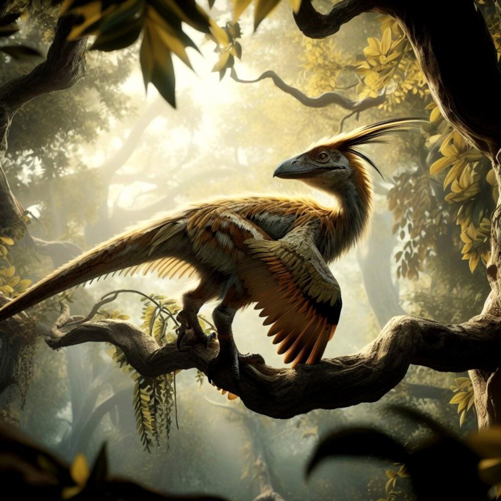 archaeopteryx, dinosaur, birdlike-8743160.jpg